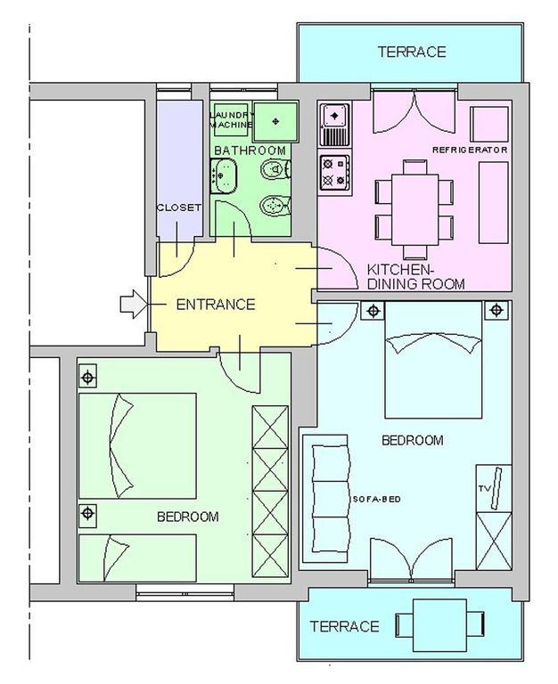 Faber Apartments Novigrad Istria Δωμάτιο φωτογραφία